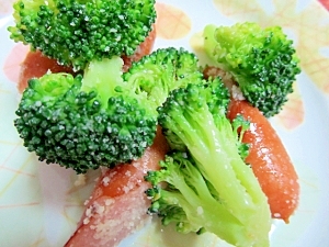 お弁当にも使える ブロッコリーとウィンナー炒め レシピ 作り方 By Panda Chan 楽天レシピ