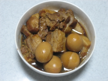 柔らかくて美味しい角煮ができました♪
ご馳走様です。