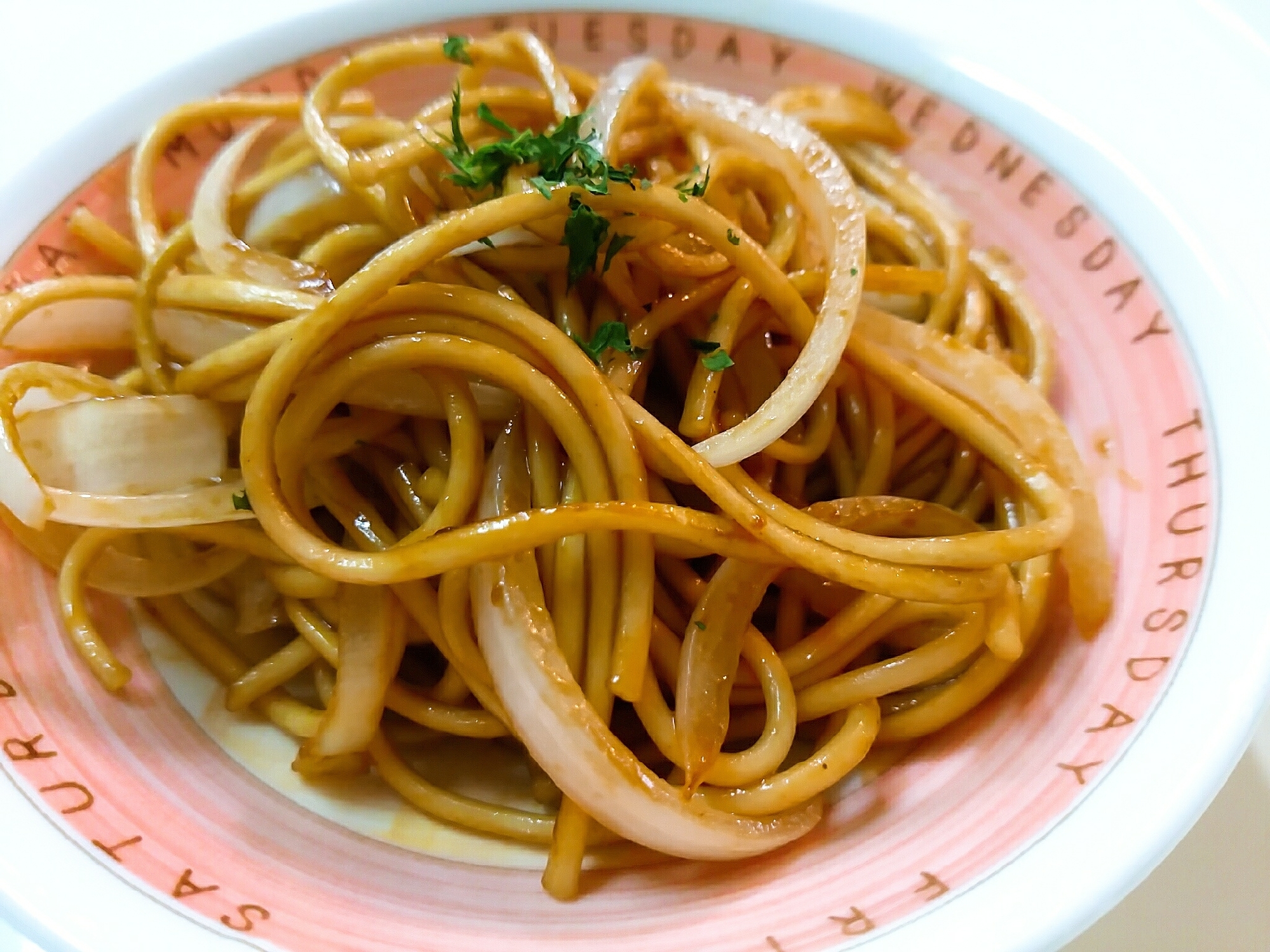 冷や麦焼きそば