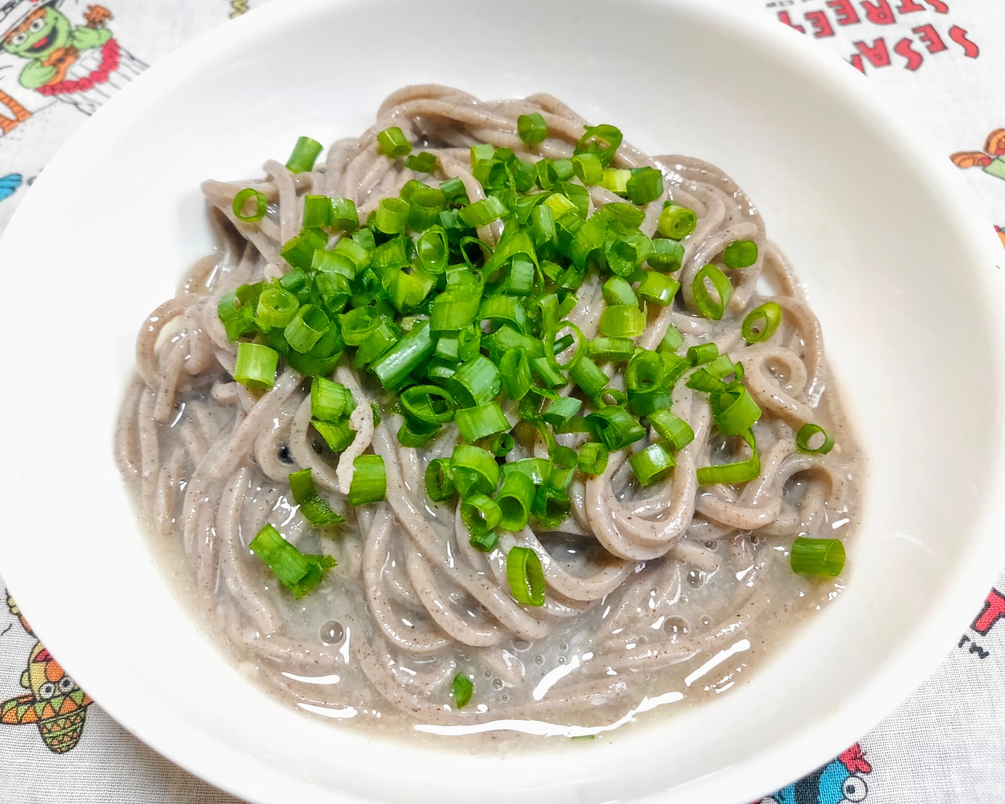 ちゅるんとおいしい♡とろろ蕎麦