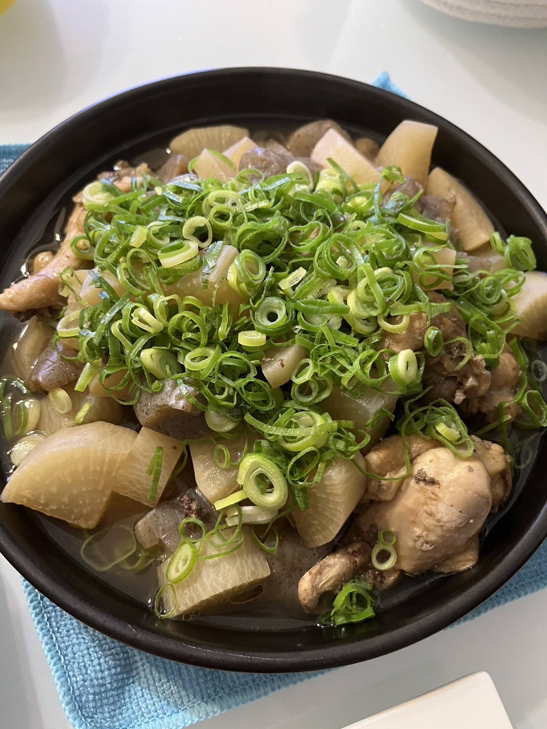 炊飯器で簡単！手羽元と大根の煮込み