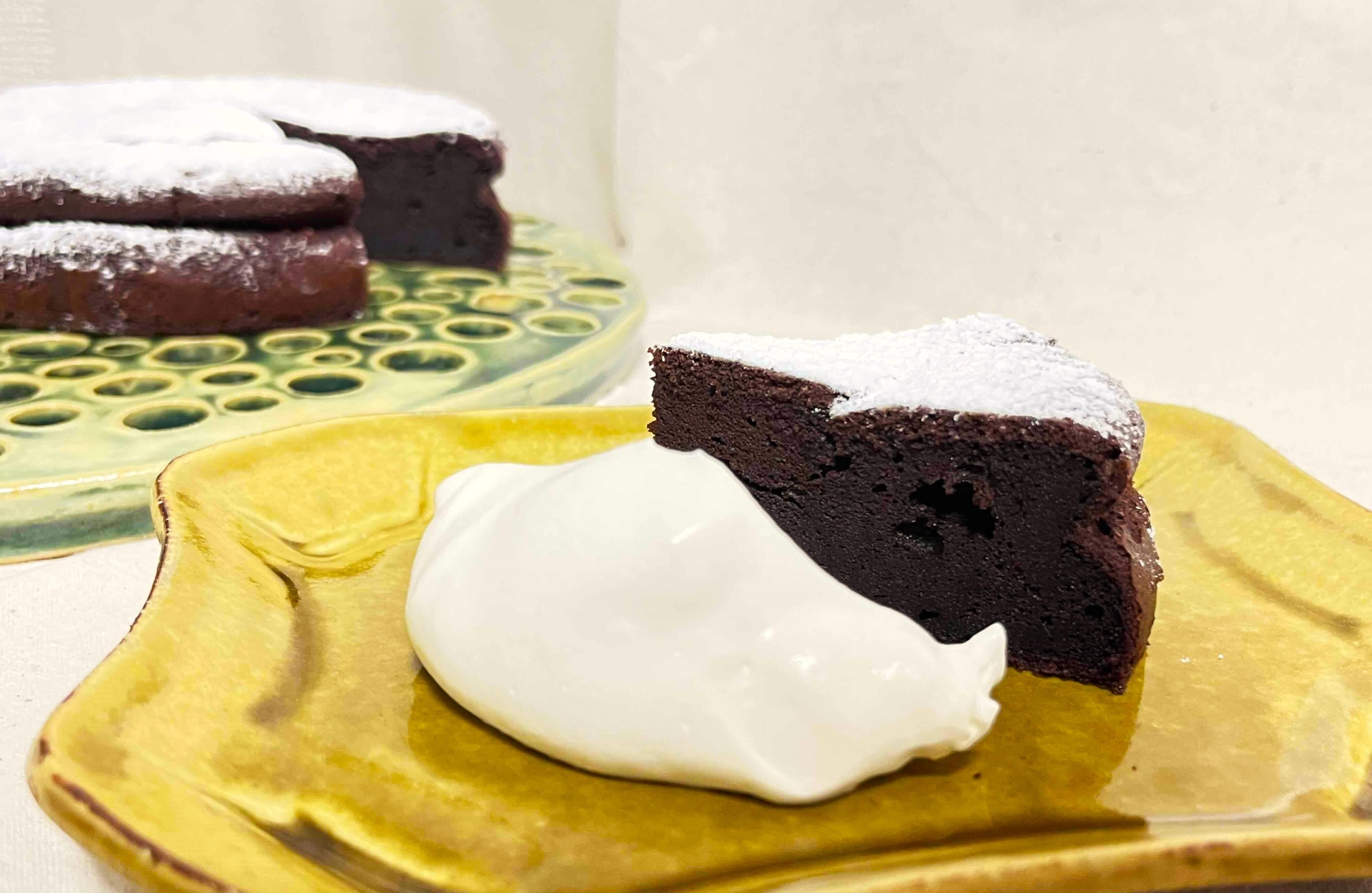 チョコ不使用!しっとりガトーショコラ