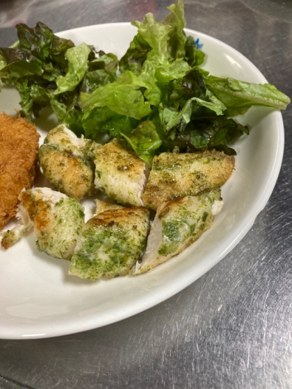 居酒屋メニュー☆鶏肉の磯辺焼き