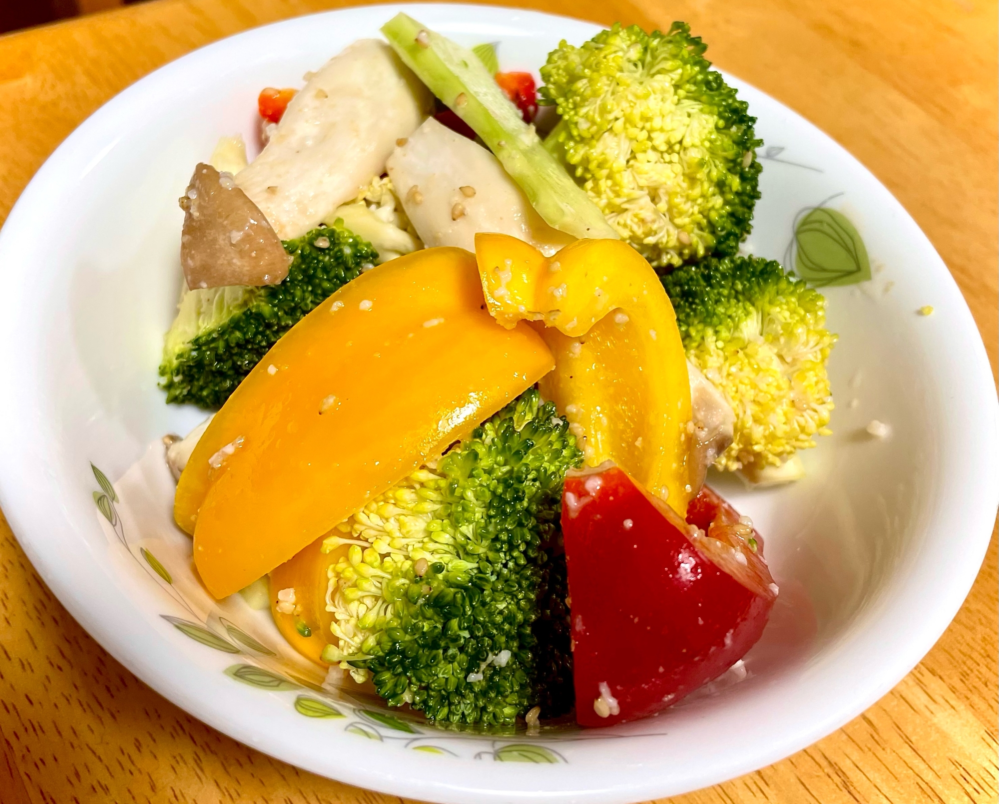 温野菜の塩麹ドレッシング和え