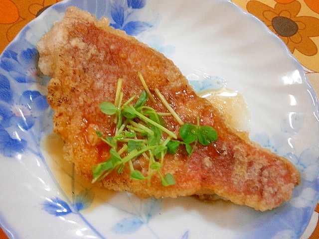 ぽん酢で 赤魚の唐揚げ レシピ 作り方 By なな1151 楽天レシピ