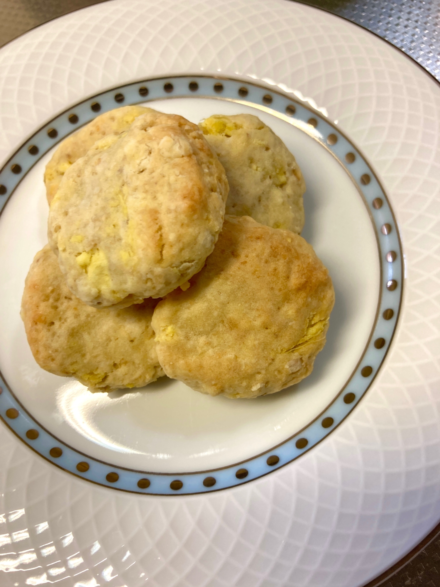 さつまいもで！スイートポテトオートミールクッキー