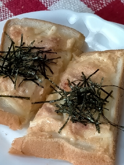 惣菜トースト★明太マヨチーズトースト