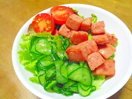 コロコロ スパムサラダ レシピ 作り方 By V るん 0394 楽天レシピ