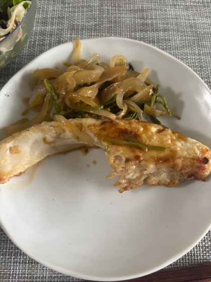 鯛のムニエル