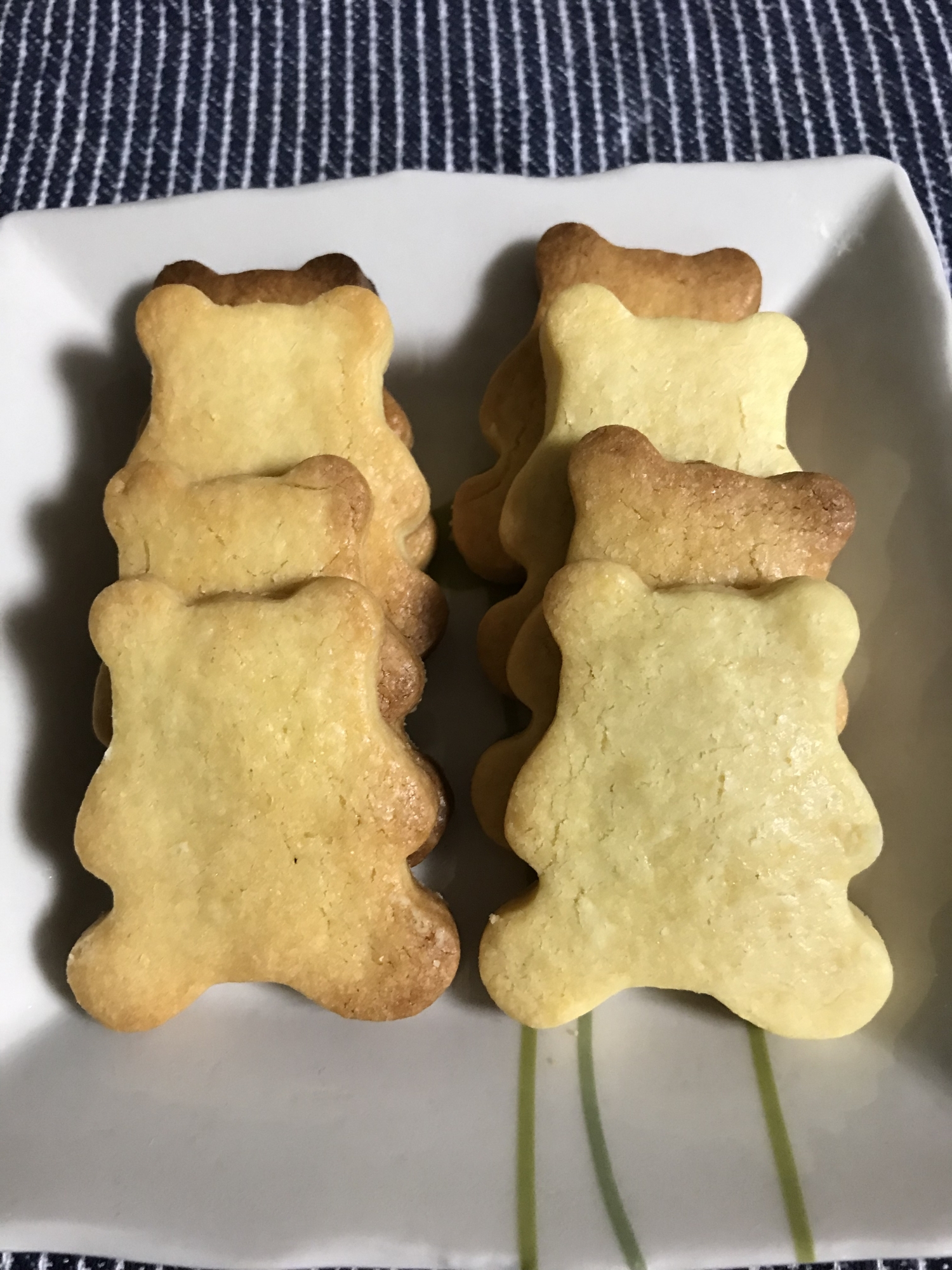 魚焼きグリルで焼く　簡単クッキー