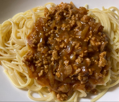 焼肉のタレが隠し味‼10分で作れるミートソース