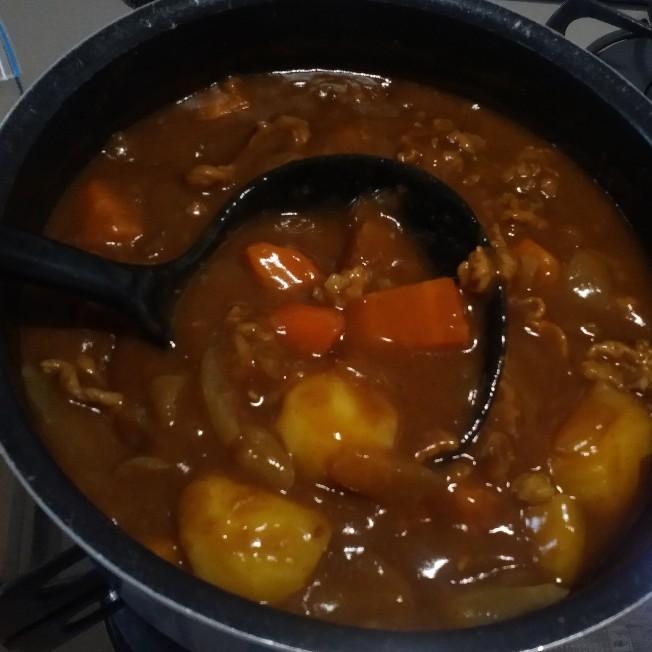 生姜入りカレー