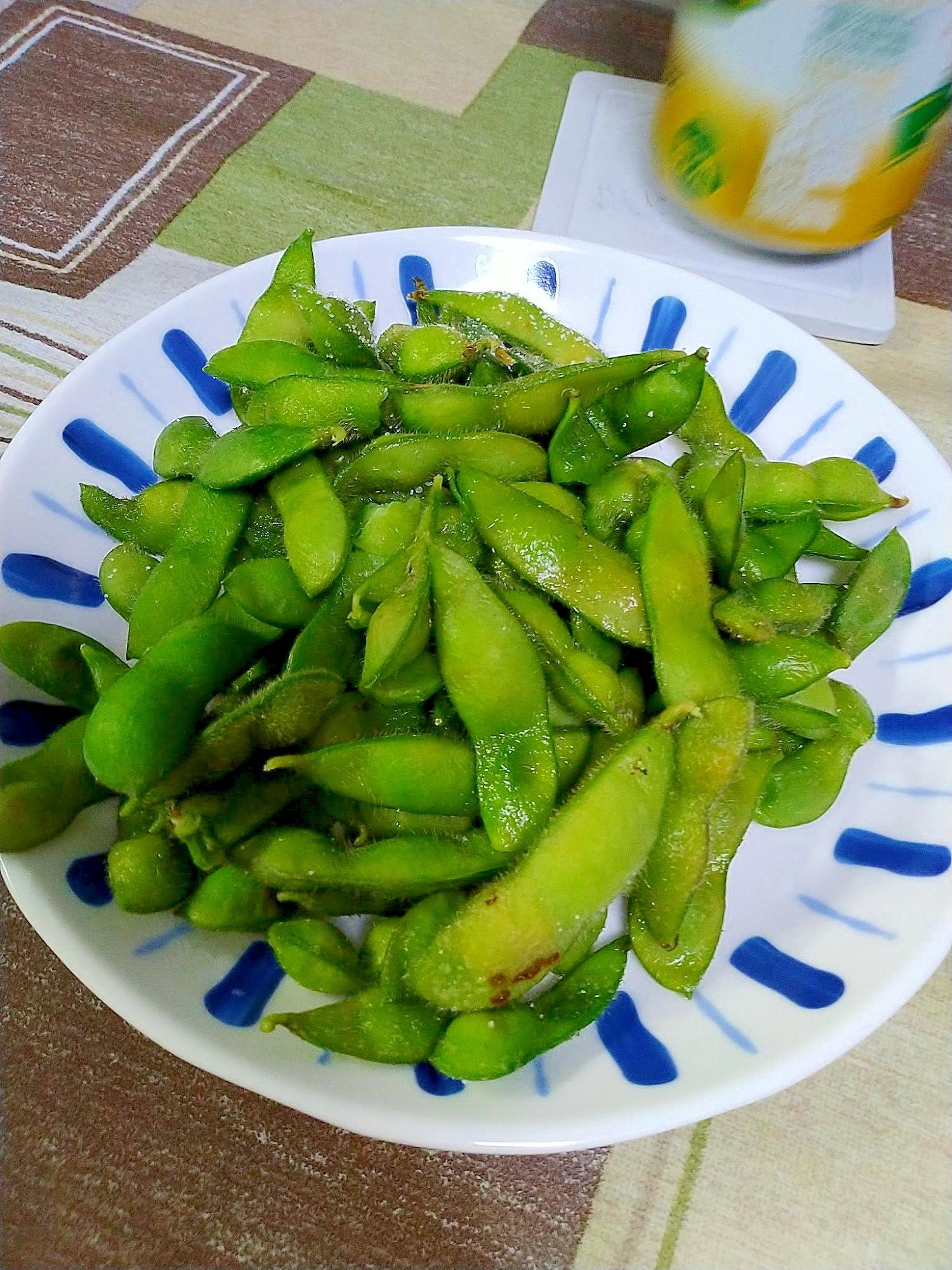 ビールのおつまみ！茹で枝豆