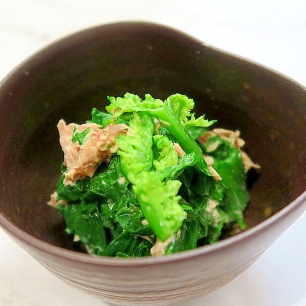 わさび菜とツナのマヨポン和え レシピ 作り方 By グルヤマ 楽天レシピ わさび菜とツナのマヨポン和え レシピ 作り方 By グルヤマ 楽天レシピ