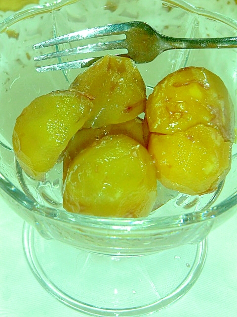 少し手間を省いて簡単 マロングラッセ