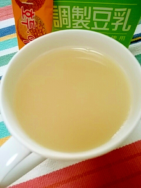 ホッと☆五味茶ソイグリーンミルクティー♪