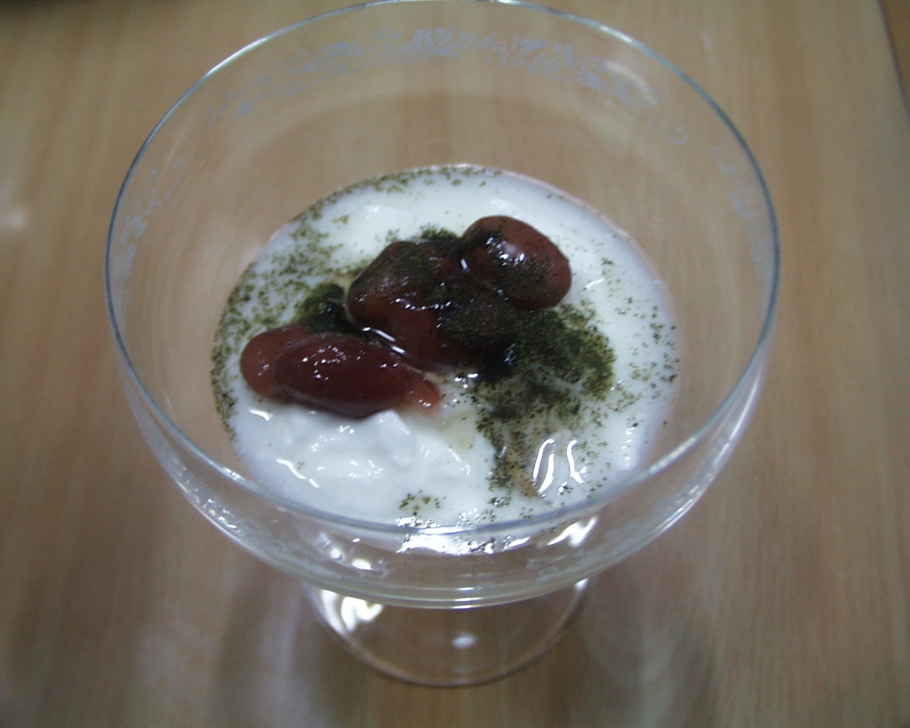 金時豆抹茶はちみつヨーグルトデザート レシピ 作り方 By Shopcennter 楽天レシピ