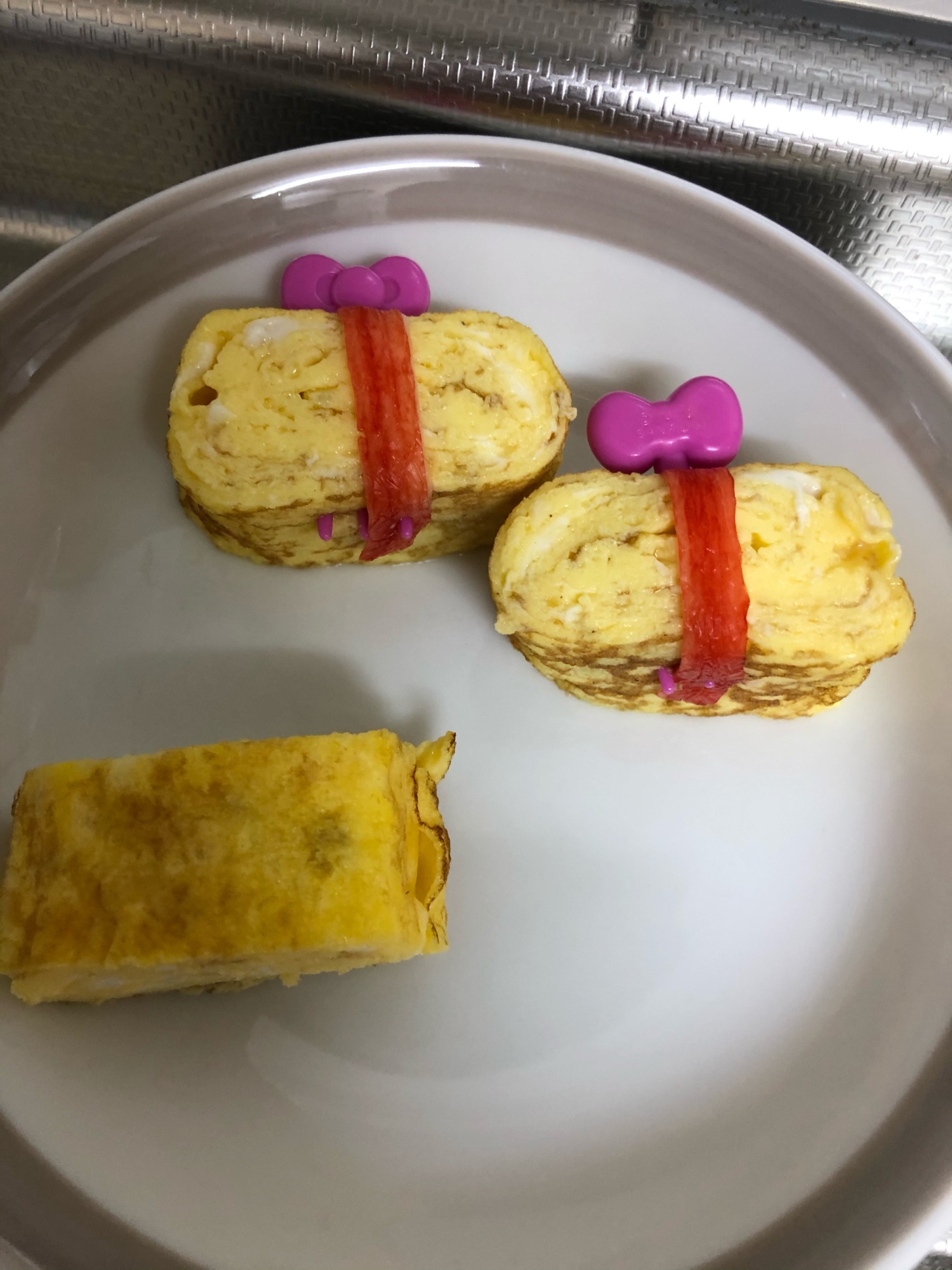 キャラ弁 卵焼きでプレゼント レシピ 作り方 By ぺっころり 楽天レシピ