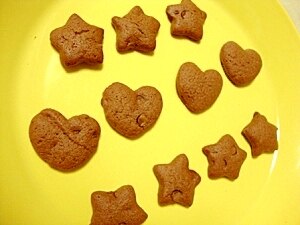 ホットケーキミックスで簡単ココアクッキー レシピ 作り方 By ササミ 楽天レシピ