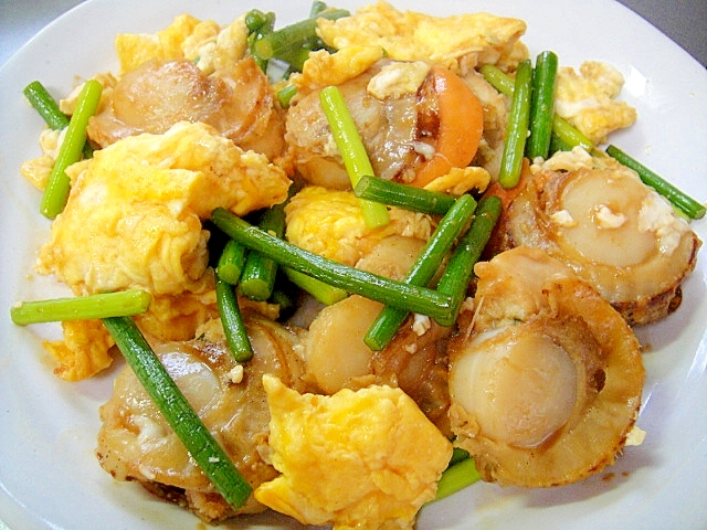 お手伝いレシピ ホタテとにんにくの芽の卵炒め レシピ 作り方 By Mint74 楽天レシピ お手伝いレシピ ホタテとにんにくの芽の卵炒め レシピ 作り方 By Mint74 楽天レシピ