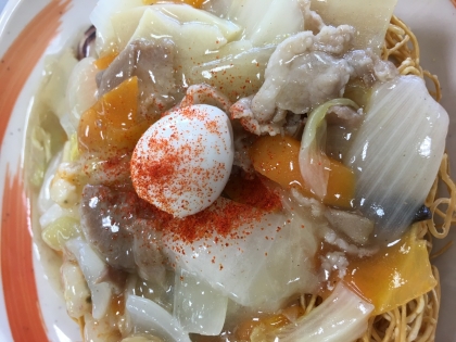 家にあるもので！野菜たくさん皿うどん