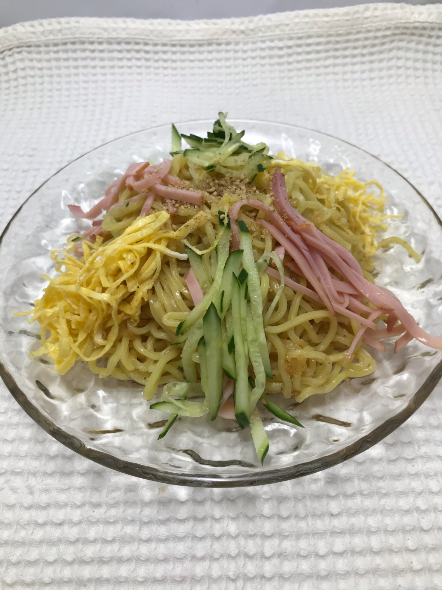 めんつゆアレンジ！冷やしラーメン