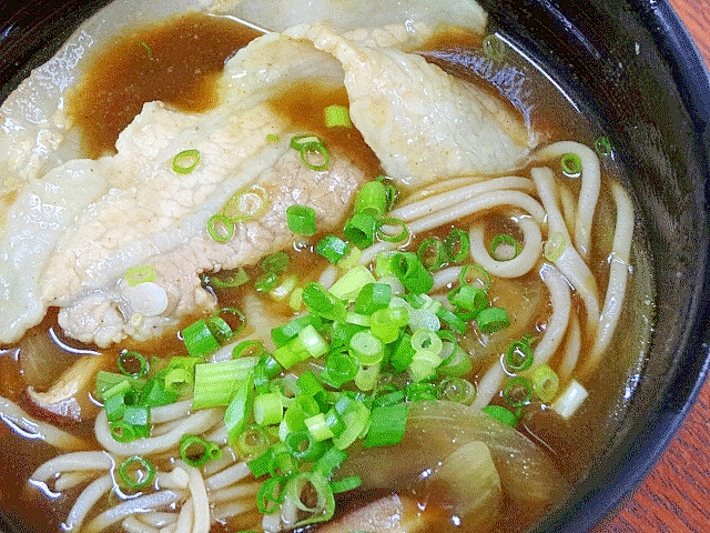 和風だしで作る☆　「本格カレーそば」