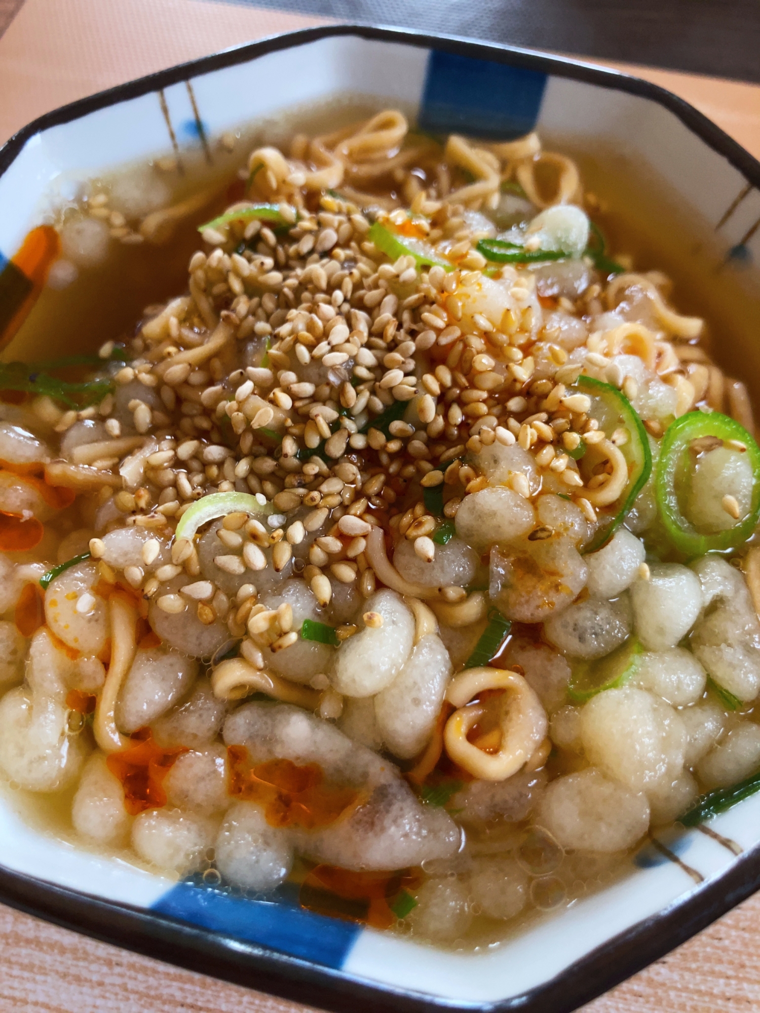 ラー油煮込みラーメン