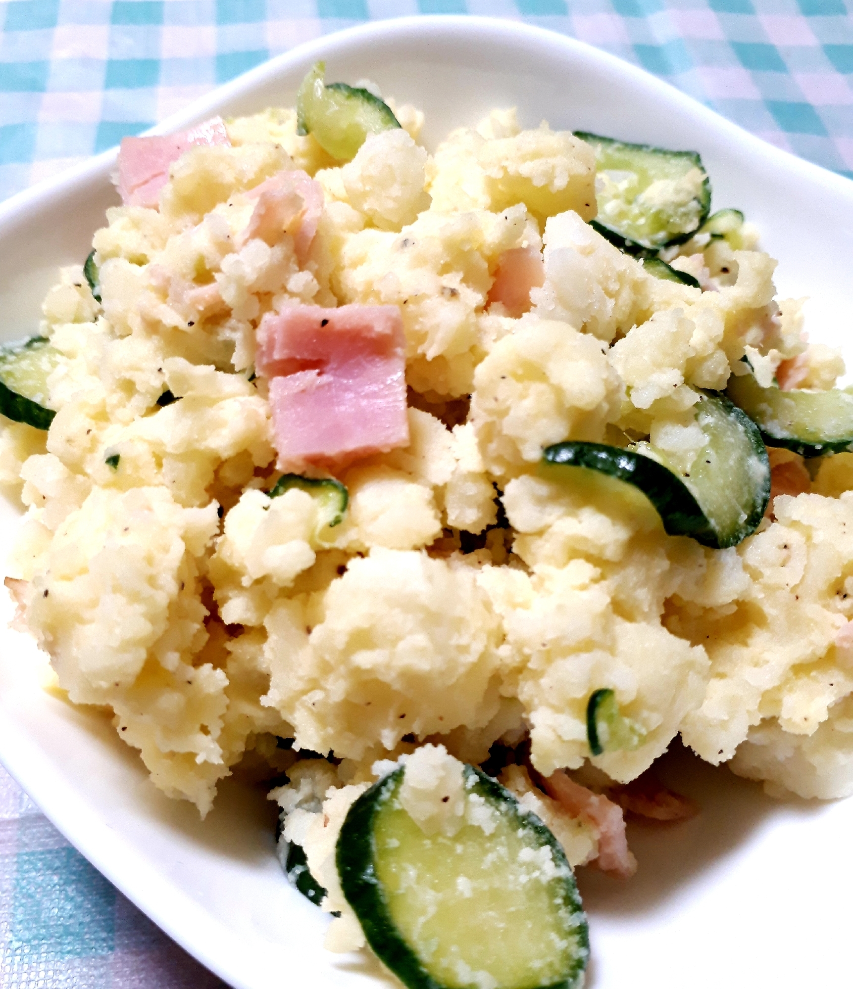 電子レンジで初心者でも簡単 人気のポテトサラダ レシピ 作り方 By みみみ 楽天レシピ