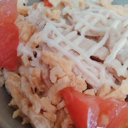 錦糸卵で丼