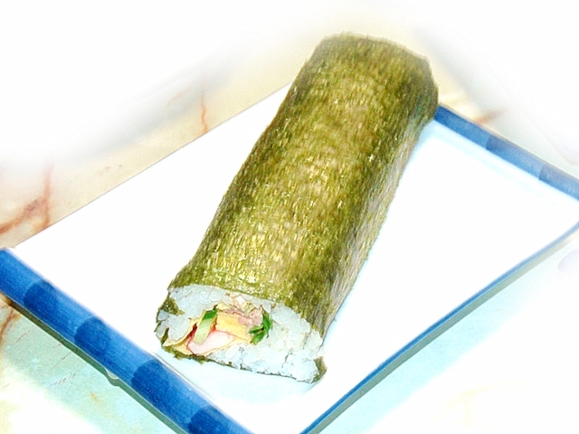 節分に!卵を芯にして!5種の恵方巻♪