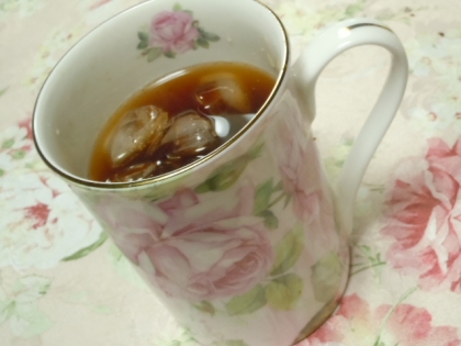 柚子茶割り　梅酒♪