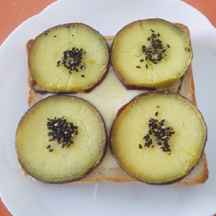 焼き芋トースト✨