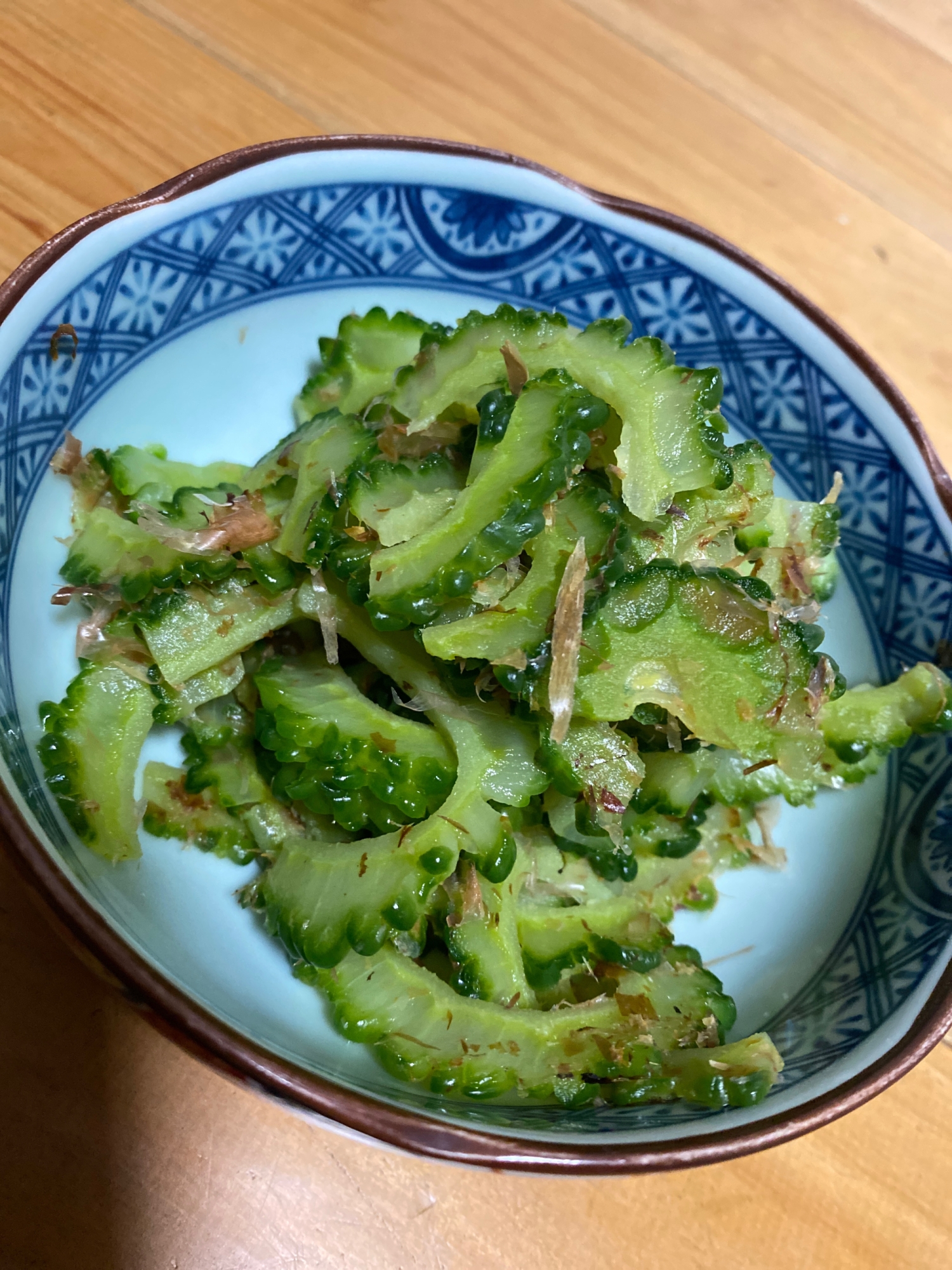 苦味が美味しい！ゴーヤのお浸し