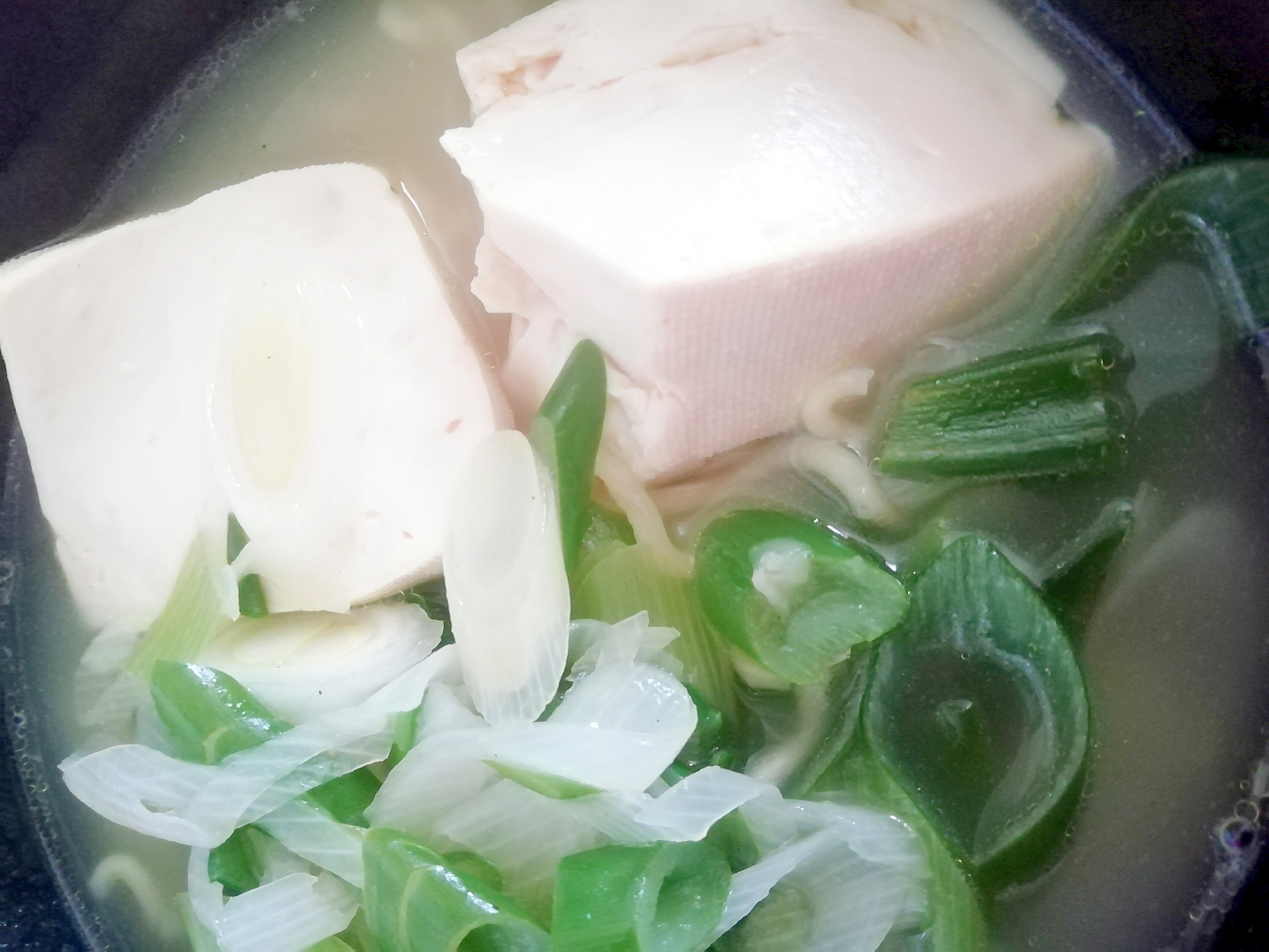 【麺料理】豆腐塩ラーメン