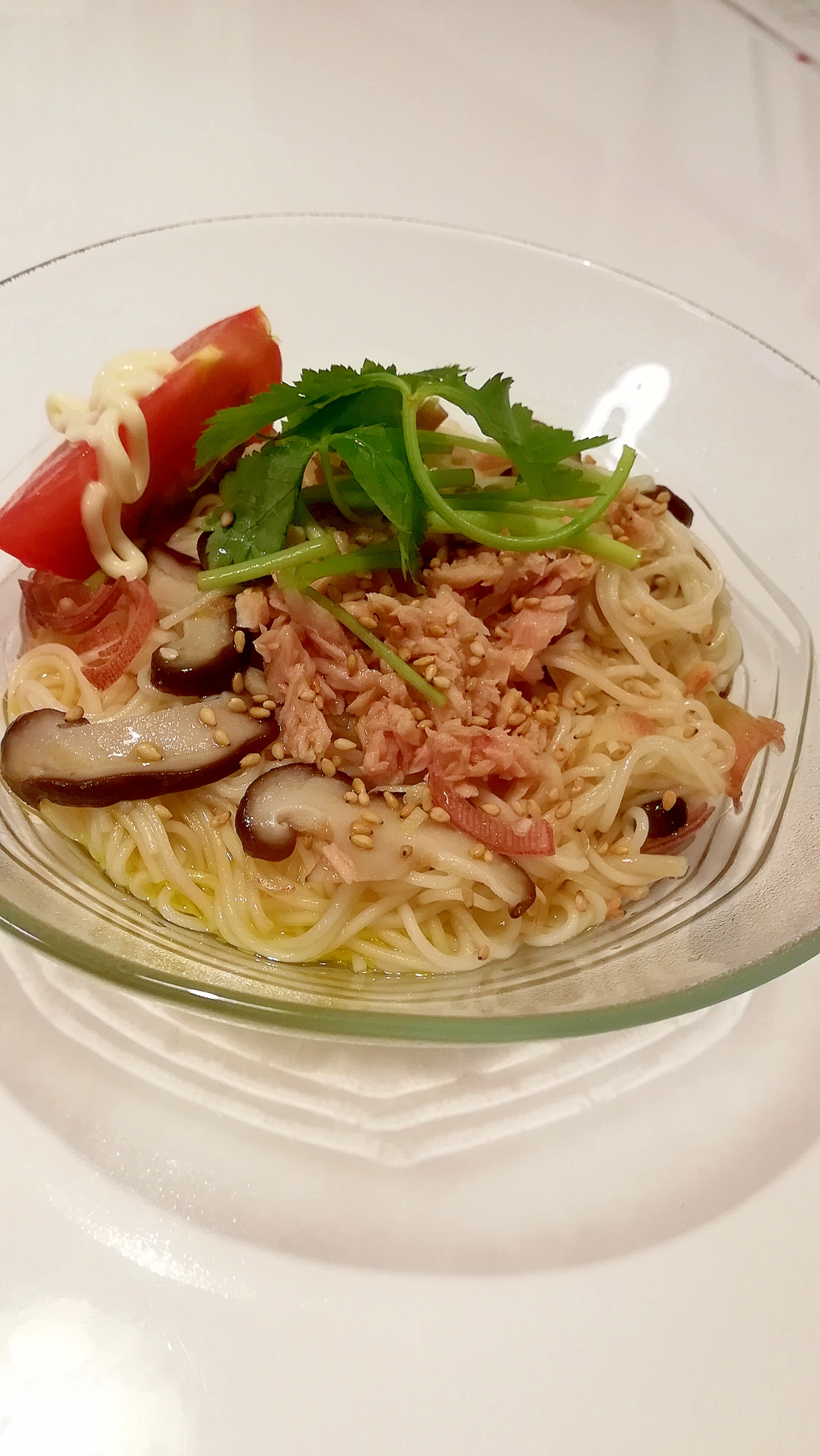 ツナときのこの洋風そうめん レシピ 作り方 By Mywayuayu 楽天レシピ ツナときのこの洋風そうめん レシピ 作り方 By Mywayuayu 楽天レシピ