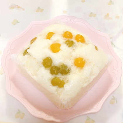 落花生たっぷり✿生姜レモン紅茶の米粉蒸しパン