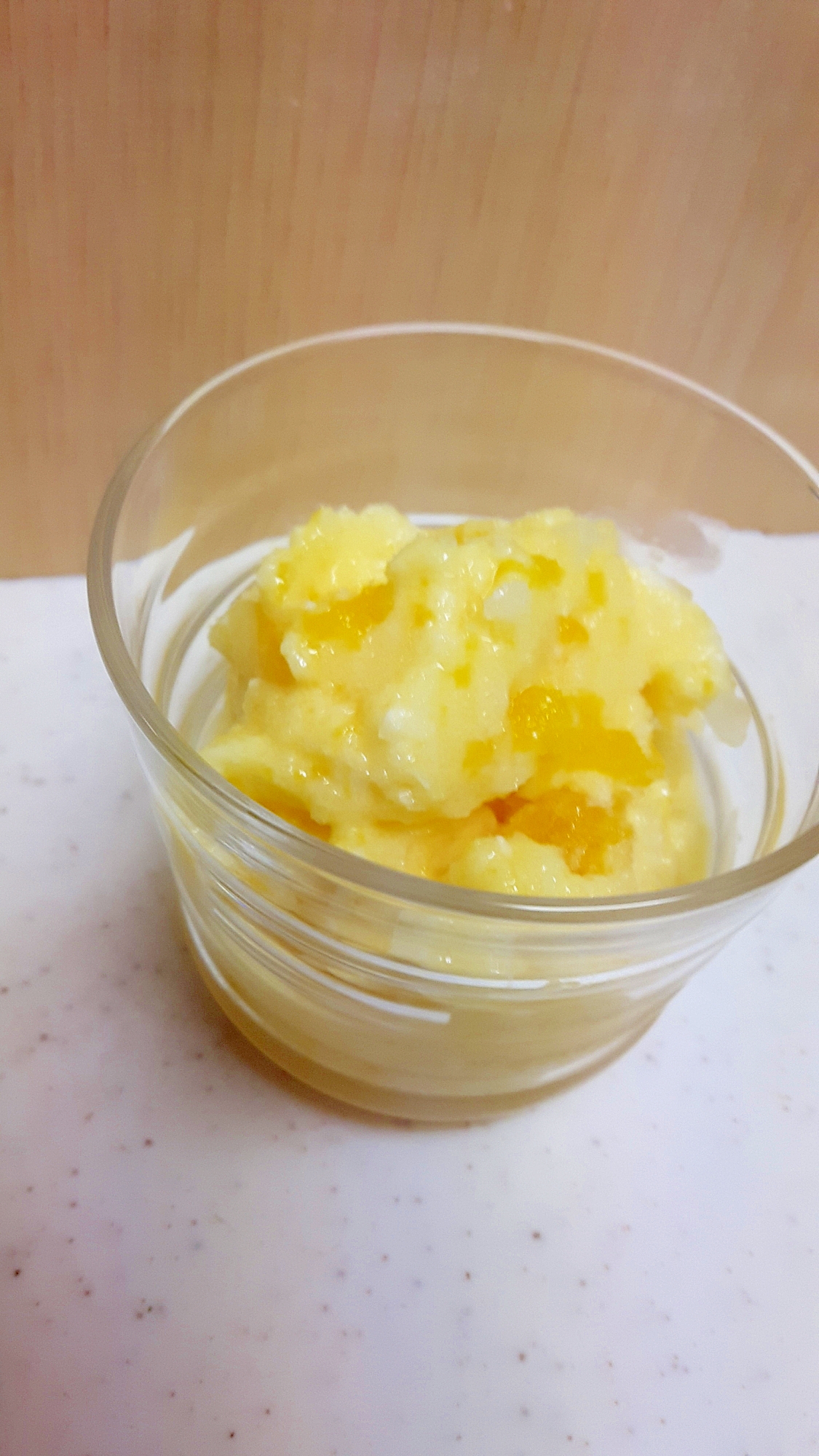 簡単 時短 桃缶ヨーグルトシャーベット レシピ 作り方 By Acchan66 楽天レシピ