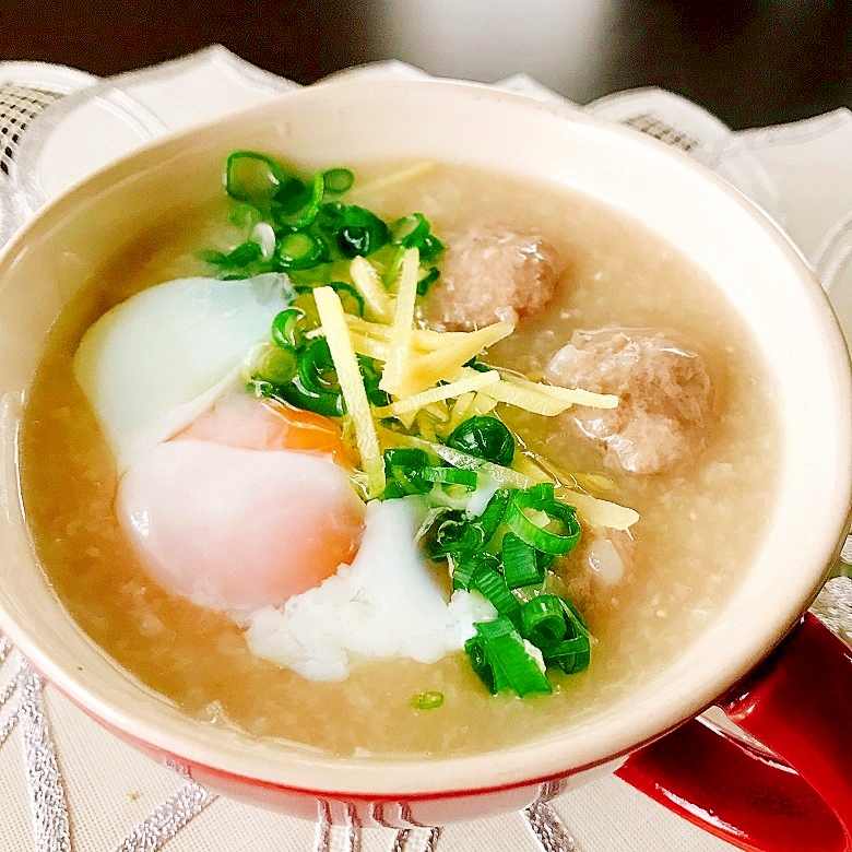 満足の一杯!タイの定番朝食とろとろ粥✦ジョーク✦