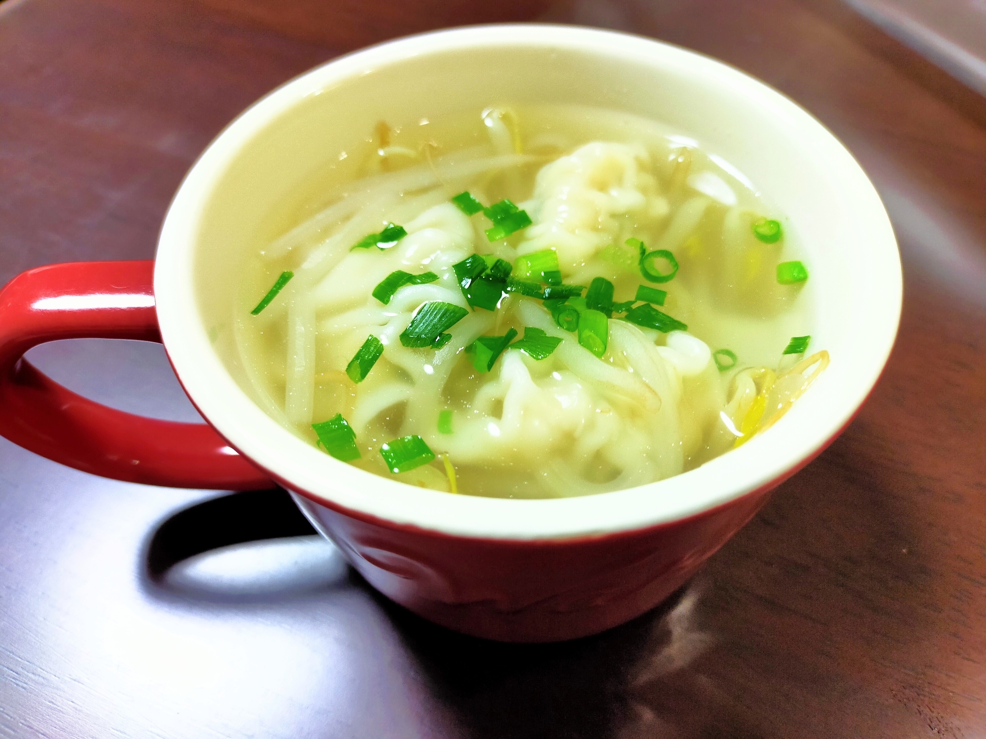 水餃子☆もやしのスープ