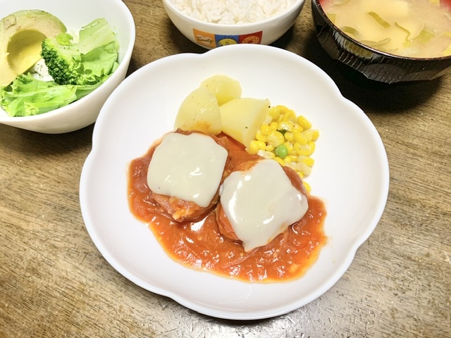 豚こまレシピ　豚こまおからハンバーグ