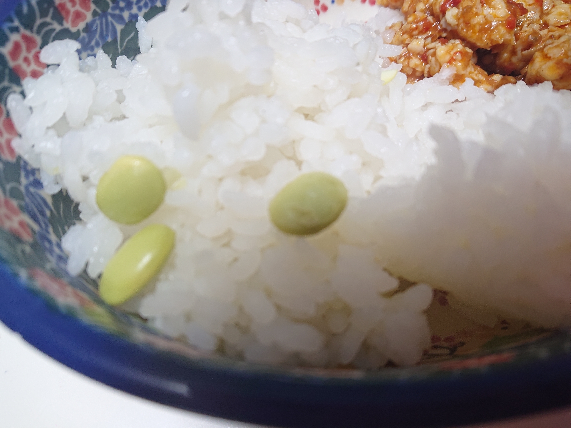 枝豆入り⭐鍋炊きご飯