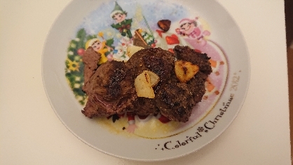 本日の夕食にいただきました(*´ω｀*) にんにくが香って王道の食べ方で美味しいですね♪ ごちそうさまでした⭐