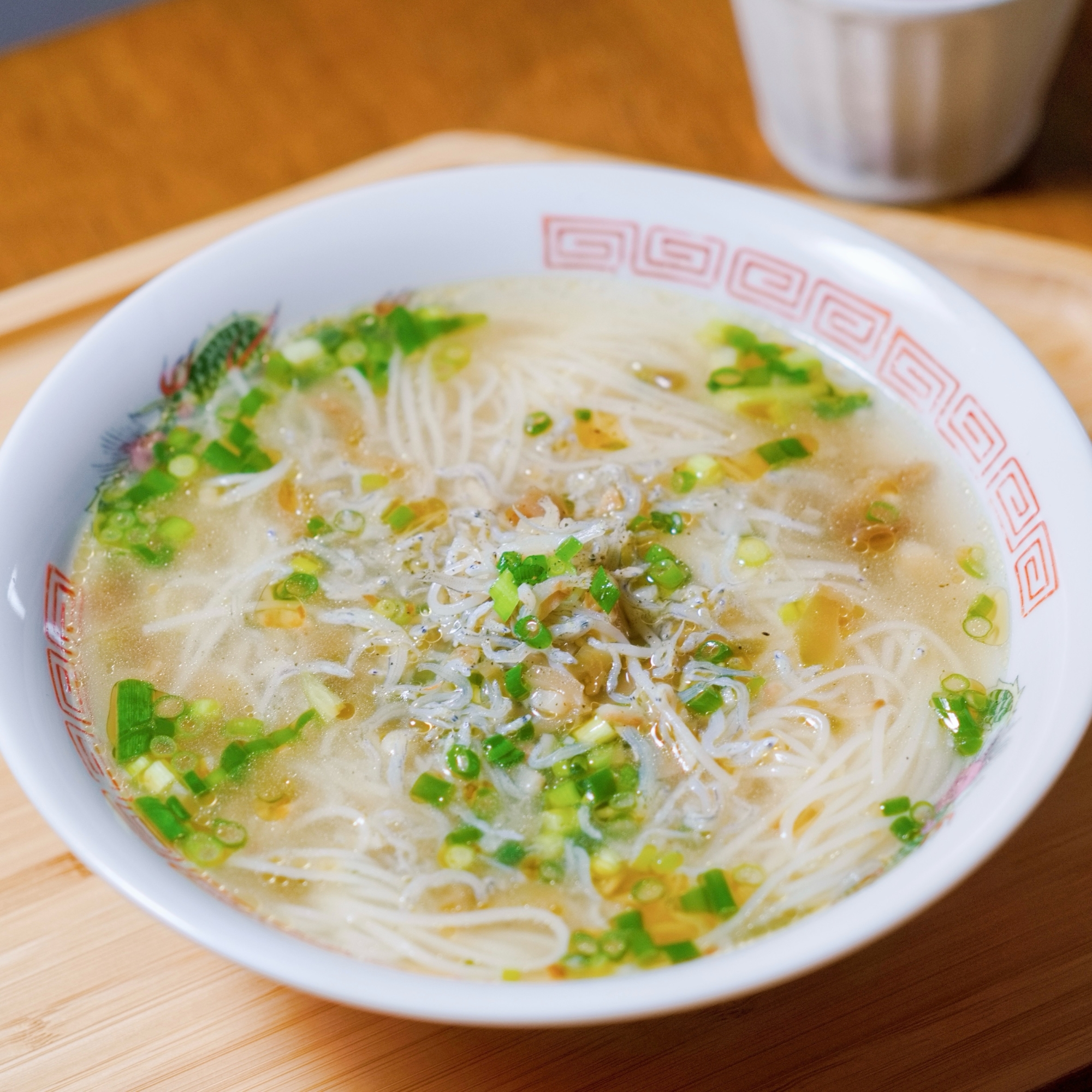 すぐできる！ちりめんじゃこの中華風にゅうめん