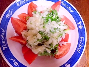 トマトサラダ～塩麹ドレッシング