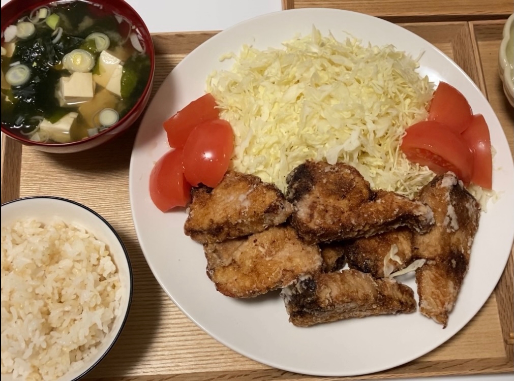 生姜香る！カツオの竜田揚げ