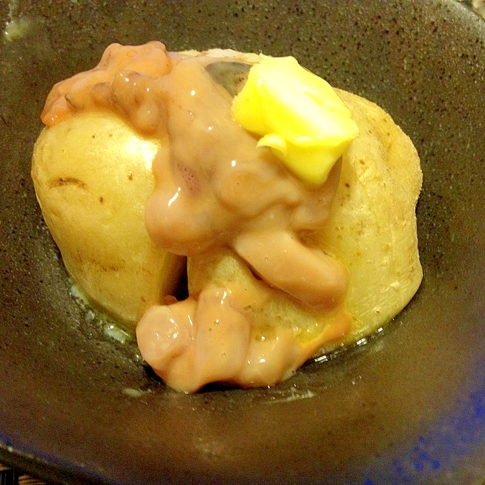 レンジで 塩辛じゃがバター レシピ 作り方 By Tinkbread 楽天レシピ