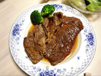 輸入ステーキ肉を柔らかく焼く方法