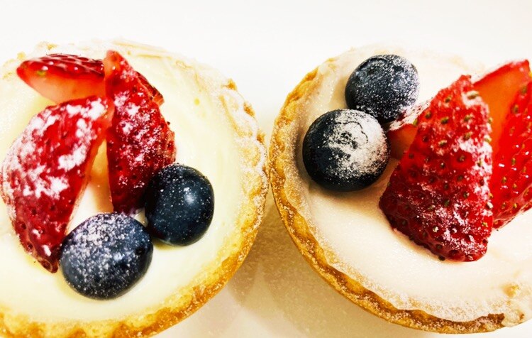 ホワイトチョコで♪春色いちごタルト レシピ・作り方 by richan.66