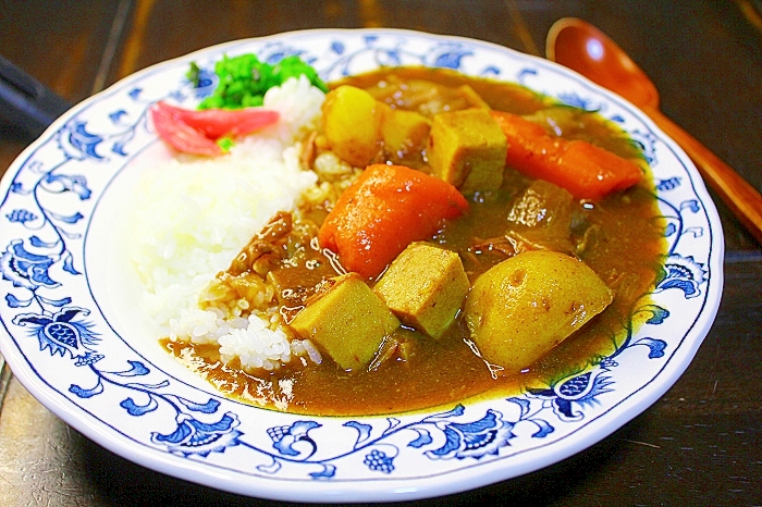 牛すね肉と高野豆腐のカレー